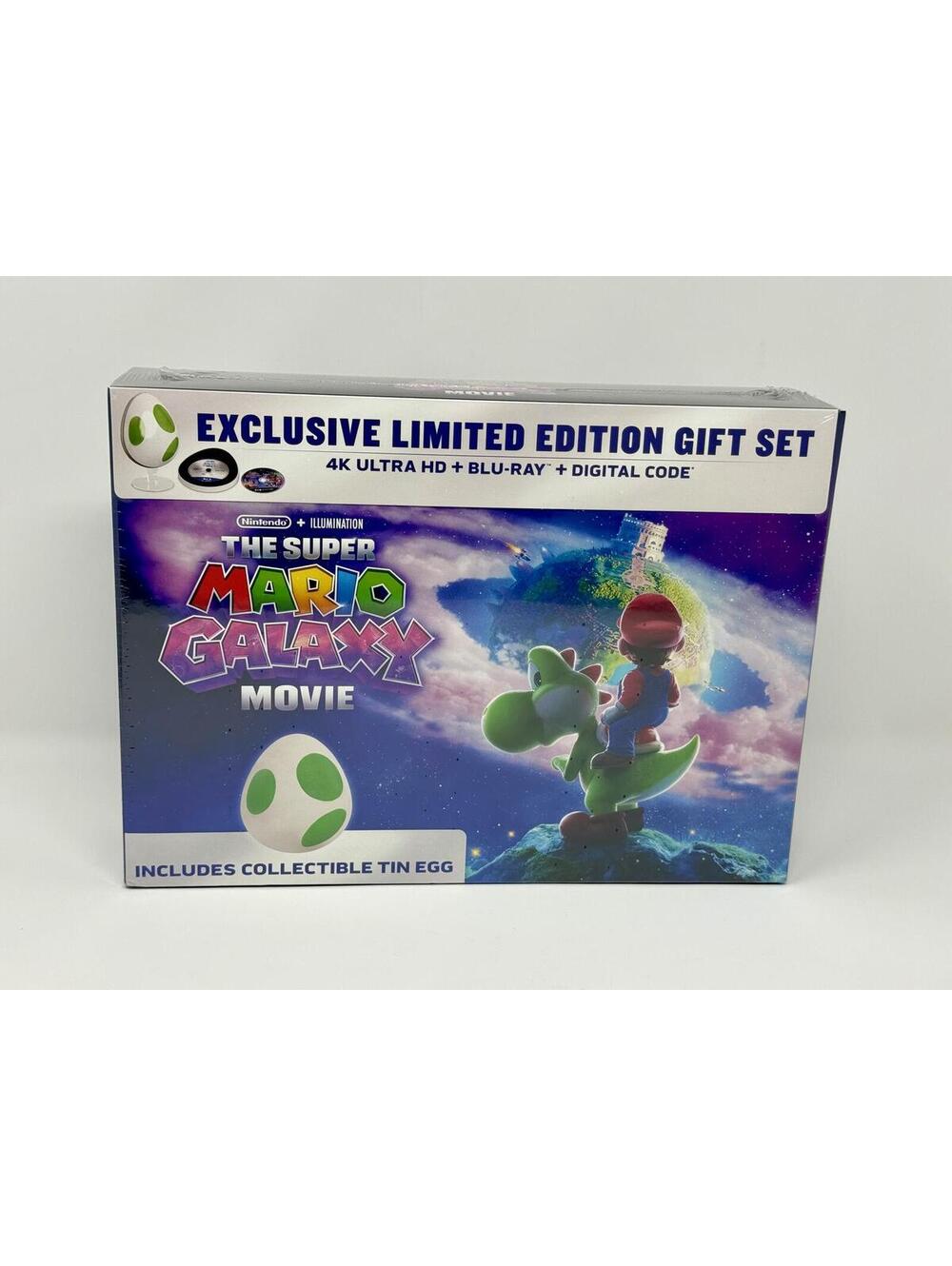 Super Mario Galaxy Movie Collectable Tin (4K/Blu-ray/Digital) Walmart Exclusive